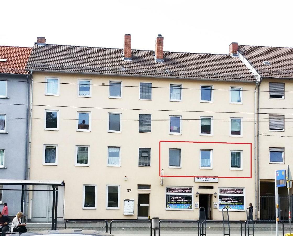 Moderne Ferienwohnung Am Wesertor Kassel Exteriör bild